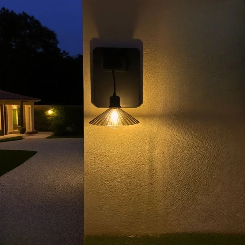 NordLys - Solvägglampa