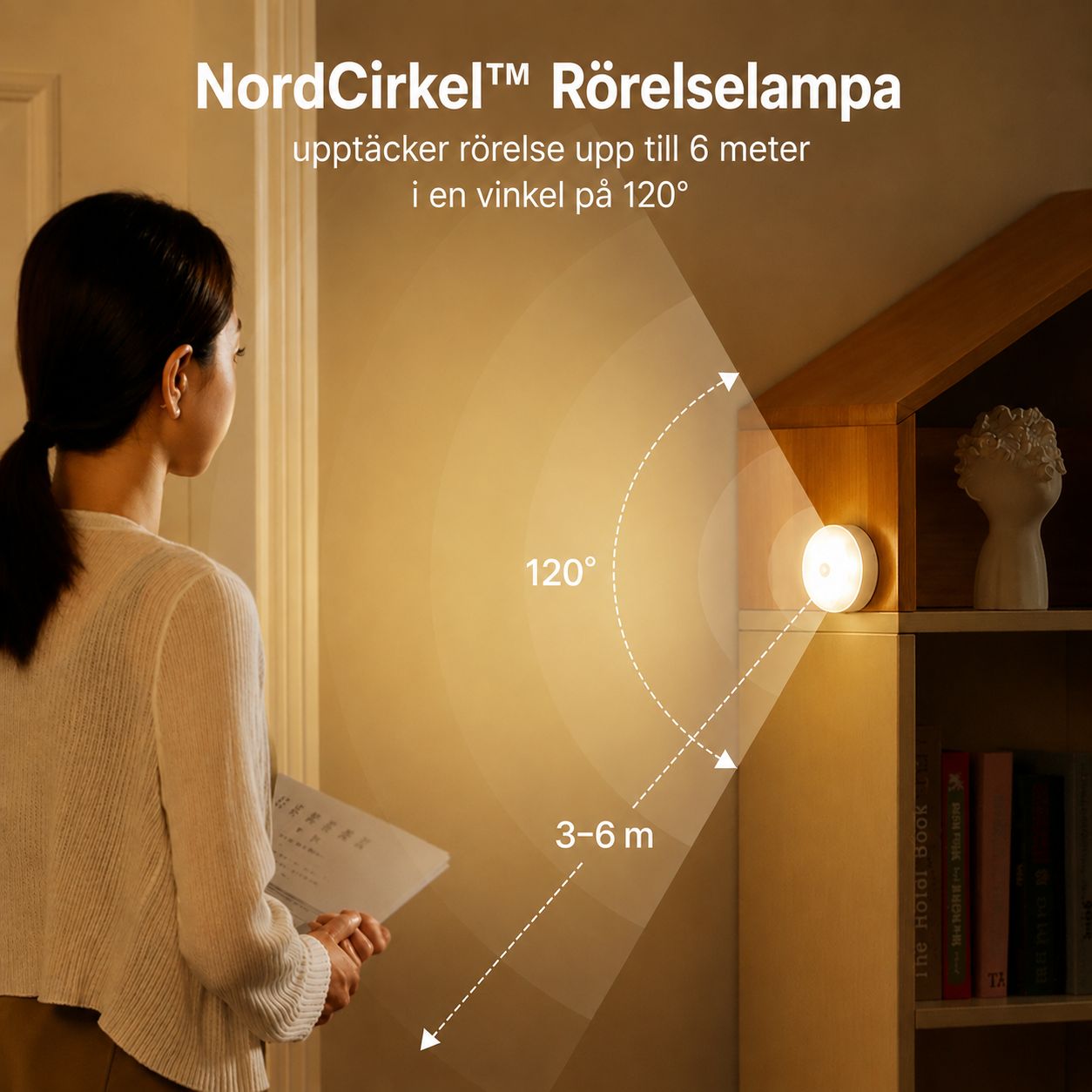 NordCirkel - Rörelselampa