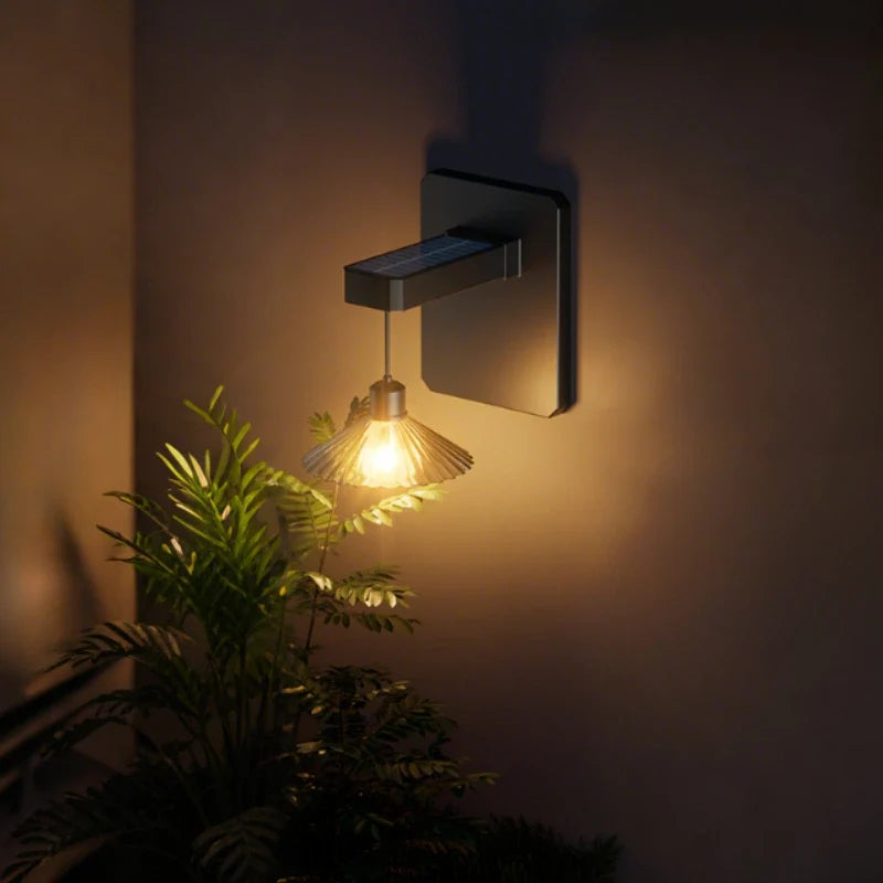 NordLys - Solvägglampa