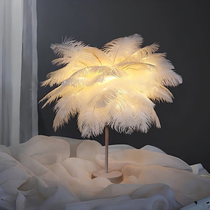 Fjäder - Bordslampa