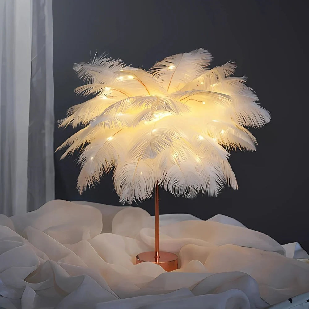 Fjäder - Bordslampa