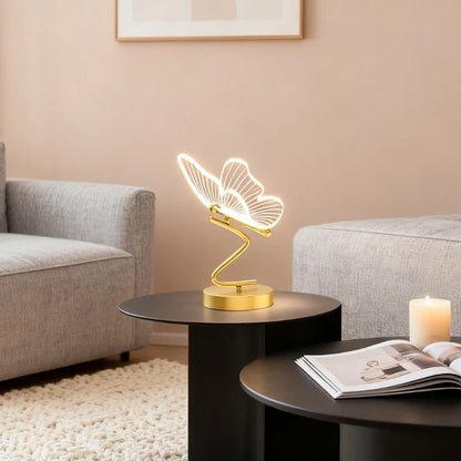 Fjäril - Bordslampa i Akryl
