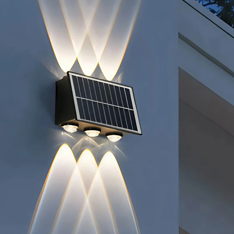 NordVägg - Solcellsvägglampa