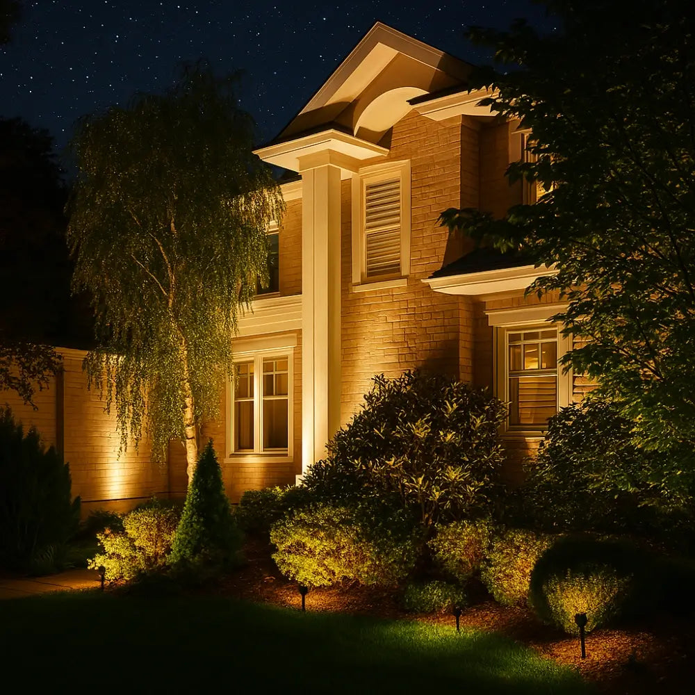 NordBeam – Solcellsspotlight för Trädgården