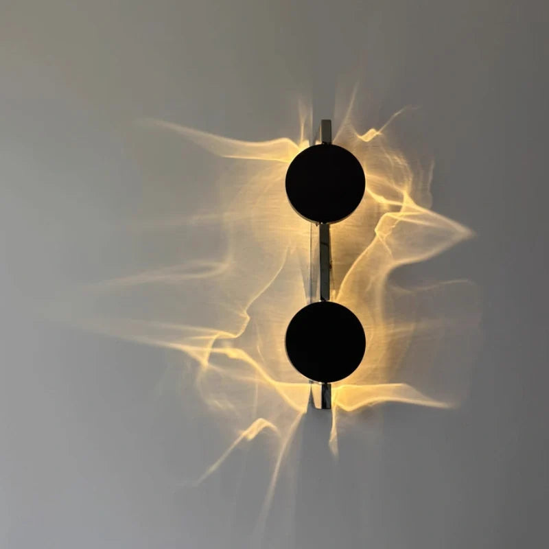 Våg - Vägglampa med Ljusspel