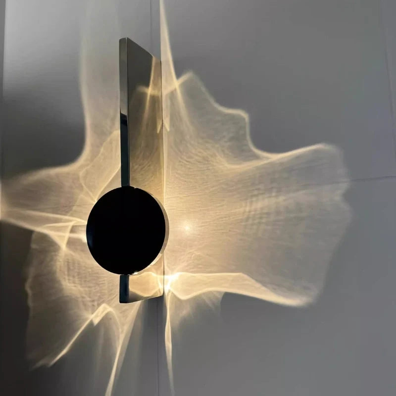 Våg - Vägglampa med Ljusspel