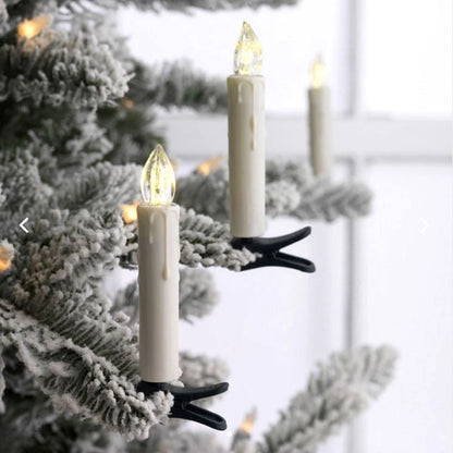 Advent - Sladdlösa Klämljus för Granen