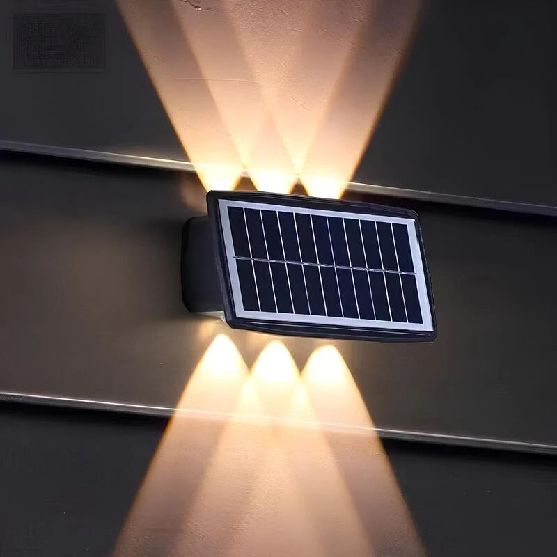 NordVägg - Solcellsvägglampa